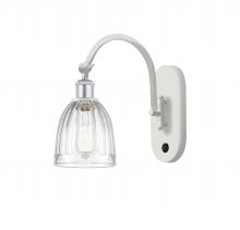 Innovation Lighting 518-1W-WPC-G442-LED - Brookfield - 1 Light - 6 inch - White Polished Chrome - Adjustable Swing Arm