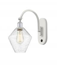 Innovation Lighting 518-1W-WPC-G654-8-LED - Cindyrella - 1 Light - 8 inch - White Polished Chrome - Adjustable Swing Arm