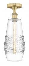 Innovation Lighting 616-1F-BB-G682-7 - Windham - 1 Light - 7 inch - Brushed Brass - Flush Mount