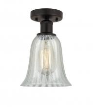 Innovation Lighting 616-1F-OB-G2811 - Hanover - 1 Light - 6 inch - Oil Rubbed Bronze - Semi-Flush Mount