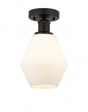 Innovation Lighting 616-1F-OB-G651-6 - Cindyrella - 1 Light - 6 inch - Oil Rubbed Bronze - Semi-Flush Mount