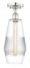 Innovation Lighting 616-1F-PN-G682-7 - Windham - 1 Light - 7 inch - Polished Nickel - Flush Mount