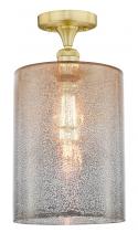 Innovation Lighting 616-1F-SG-G116-L - Cobbleskill - 1 Light - 9 inch - Satin Gold - Semi-Flush Mount