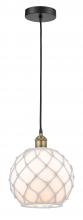Innovations Lighting 616-1P-BAB-G121-10RW - Edison - 1 Light - 10 inch - Black Antique Brass - Multi Pendant