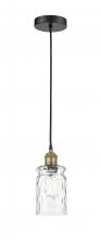 Innovations Lighting 616-1P-BAB-G352 - Candor - 1 Light - 5 inch - Black Antique Brass - Cord Hung - Mini Pendant
