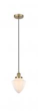 Innovation Lighting 616-1PH-AB-G661-7 - Bullet - 1 Light - 7 inch - Antique Brass - Mini Pendant