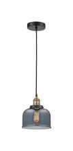 Innovations Lighting 616-1PH-BAB-G73 - Bell - 1 Light - 8 inch - Black Antique Brass - Cord hung - Mini Pendant