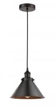 Innovations Lighting 616-1PH-OB-M10-OB - Briarcliff - 1 Light - 10 inch - Oil Rubbed Bronze - Cord hung - Mini Pendant