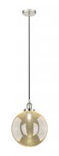 Innovation Lighting 616-1PH-PN-G208-12 - Beacon - 1 Light - 12 inch - Polished Nickel - Cord hung - Mini Pendant