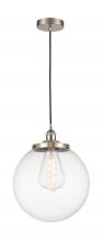 Innovation Lighting 616-1PH-SN-G202-14 - Beacon - 1 Light - 14 inch - Satin Nickel - Mini Pendant
