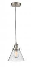 Innovations Lighting 616-1PH-SN-G44 - Cone - 1 Light - 8 inch - Brushed Satin Nickel - Cord hung - Mini Pendant