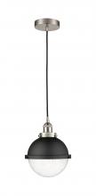 Innovations Lighting 616-1PH-SN-HFS-84-BK - Edison - 1 Light - 9 inch - Satin Nickel - Multi Pendant