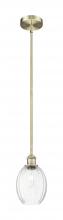 Innovation Lighting 616-1S-AB-G459-6CL - Preston Bulb - 1 Light - 6 inch - Antique Brass - Stem hung - Mini Pendant