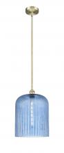 Innovation Lighting 616-1S-AB-G559-12BL - Bridal Veil - 1 Light - 5 inch - Antique Brass - Cord hung - Mini Pendant
