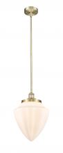 Innovations Lighting 616-1S-AB-G661-12 - Bridgeton - 1 Light - 12 inch - Antique Brass - Stem Hung - Mini Pendant