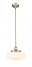 Innovation Lighting 616-1S-AB-G691-12 - Bridgeton - 1 Light - 12 inch - Antique Brass - Stem Hung - Mini Pendant
