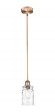 Innovation Lighting 616-1S-AC-G352 - Candor - 1 Light - 5 inch - Antique Copper - Stem hung - Mini Pendant