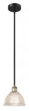 Innovation Lighting 616-1S-BAB-G422 - Arietta - 1 Light - 8 inch - Black Antique Brass - Cord hung - Mini Pendant