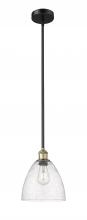 Innovation Lighting 616-1S-BAB-GBD-94-LED - Bristol - 1 Light - 9 inch - Black Antique Brass - Cord hung - Mini Pendant