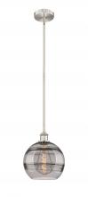 Innovation Lighting 616-1S-SN-G556-10SM - Rochester - 1 Light - 10 inch - Brushed Satin Nickel - Cord hung - Mini Pendant