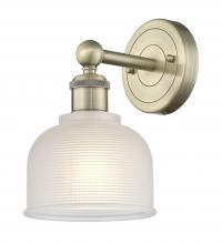 Innovation Lighting 616-1W-AB-G411 - Dayton - 1 Light - 6 inch - Antique Brass - Sconce