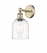 Innovation Lighting 616-1W-AB-G558-6CL - Bella - 1 Light - 6 inch - Antique Brass - Sconce