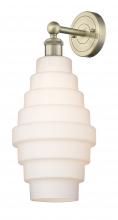 Innovation Lighting 616-1W-AB-G671-8 - Cascade - 1 Light - 8 inch - Antique Brass - Sconce
