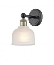 Innovation Lighting 616-1W-BAB-G411 - Dayton - 1 Light - 6 inch - Black Antique Brass - Sconce