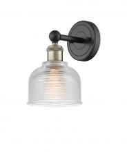 Innovation Lighting 616-1W-BAB-G412 - Dayton - 1 Light - 6 inch - Black Antique Brass - Sconce