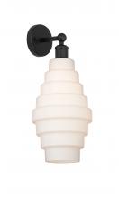 Innovation Lighting 616-1W-BK-G671-8 - Cascade - 1 Light - 8 inch - Matte Black - Sconce
