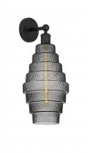 Innovation Lighting 616-1W-BK-G673-8 - Cascade - 1 Light - 8 inch - Matte Black - Sconce