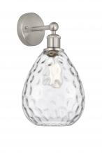 Innovation Lighting 616-1W-SN-G372 - Waverly - 1 Light - 8 inch - Brushed Satin Nickel - Sconce