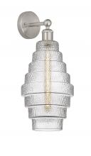 Innovations Lighting 616-1W-SN-G672-8 - Cascade Satin Nickel Sconce