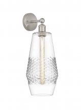 Innovation Lighting 616-1W-SN-G682-7 - Windham - 1 Light - 7 inch - Satin Nickel - Sconce