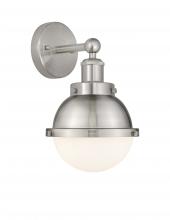 Innovation Lighting 616-1W-SN-HFS-61-SN - Hampden - 1 Light - 7 inch - Brushed Satin Nickel - Sconce