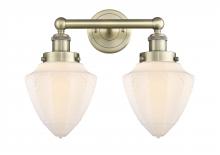 Innovation Lighting 616-2W-AB-G661-7 - Bullet - 2 Light - 15 inch - Antique Brass - Bath Vanity Light