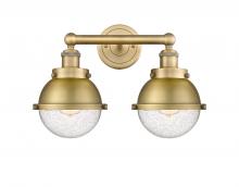 Innovations Lighting 616-2W-BB-HFS-64-BB - Hampden - 2 Light - 16 inch - Brushed Brass - Bath Vanity Light