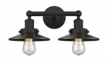 Innovation Lighting 616-2W-OB-M5-OB - Railroad - 2 Light - 17 inch - Oil Rubbed Bronze - Bath Vanity Light