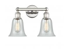 Innovation Lighting 616-2W-PN-G2812 - Hanover - 2 Light - 15 inch - Polished Nickel - Bath Vanity Light