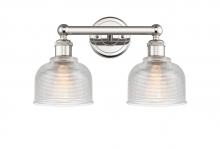Innovation Lighting 616-2W-PN-G412 - Dayton - 2 Light - 15 inch - Polished Nickel - Bath Vanity Light