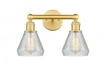 Innovations Lighting 616-2W-SG-G275 - Conesus - 2 Light - 15 inch - Satin Gold - Bath Vanity Light