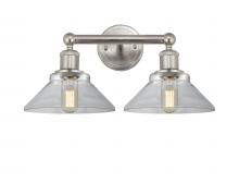 Innovation Lighting 616-2W-SN-G132 - Orwell - 2 Light - 17 inch - Brushed Satin Nickel - Bath Vanity Light
