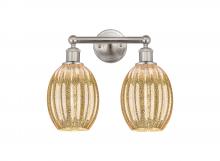 Innovation Lighting 616-2W-SN-G459-6ME - Preston Bulb - 2 Light - 15 inch - Brushed Satin Nickel - Bath Vanity Light
