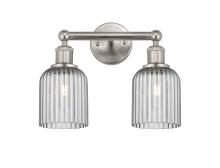 Innovation Lighting 616-2W-SN-G559-5SM - Bridal Veil - 2 Light - 14 inch - Brushed Satin Nickel - Bath Vanity Light