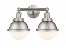 Innovation Lighting 616-2W-SN-HFS-61-SN - Hampden - 2 Light - 16 inch - Brushed Satin Nickel - Bath Vanity Light