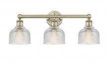 Innovation Lighting 616-3W-AB-G412 - Dayton - 3 Light - 24 inch - Antique Brass - Bath Vanity Light