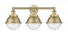 Innovations Lighting 616-3W-BB-HFS-64-BB - Hampden - 3 Light - 25 inch - Brushed Brass - Bath Vanity Light