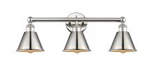 Innovation Lighting 616-3W-PN-M8-PN - Smithfield - 3 Light - 25 inch - Polished Nickel - Bath Vanity Light