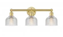 Innovation Lighting 616-3W-SG-G412 - Dayton - 3 Light - 24 inch - Satin Gold - Bath Vanity Light