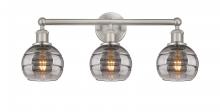 Innovation Lighting 616-3W-SN-G556-6SM - Rochester - 3 Light - 24 inch - Brushed Satin Nickel - Bath Vanity Light